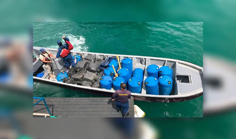 La DEA captura a venezolanos y colombianos con cinco toneladas de cocaína en aguas internacionales [FOTOS]