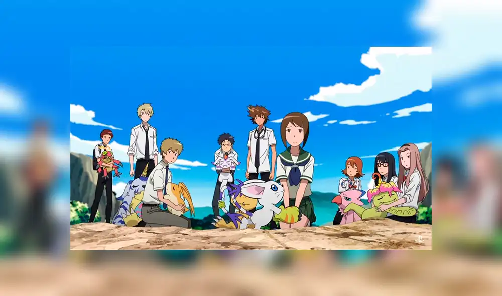 Digimon Adventure: La imagen que lanzó Toei Animation por el aniversario 20 del anime