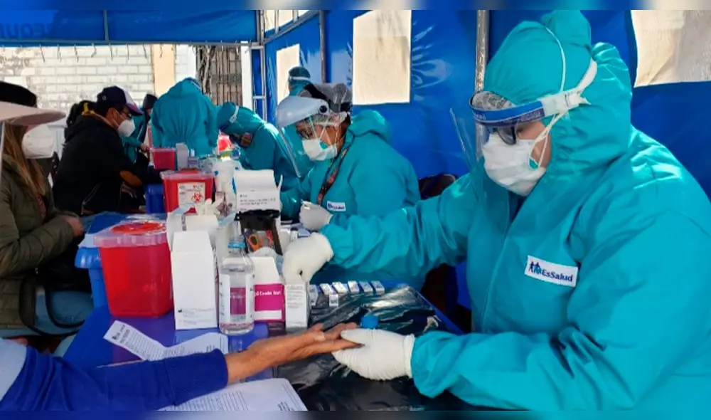 Campaña de tres días esta dirigida a adultos mayores y personas con vulnerabilidad. Foto: EsSalud. Campaña de tres días esta dirigida a adultos mayores y personas con vulnerabilidad. Foto: EsSalud.