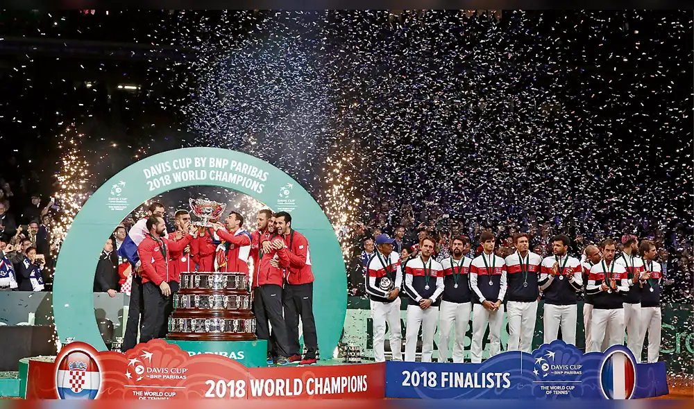 Croacia alza la Copa Davis