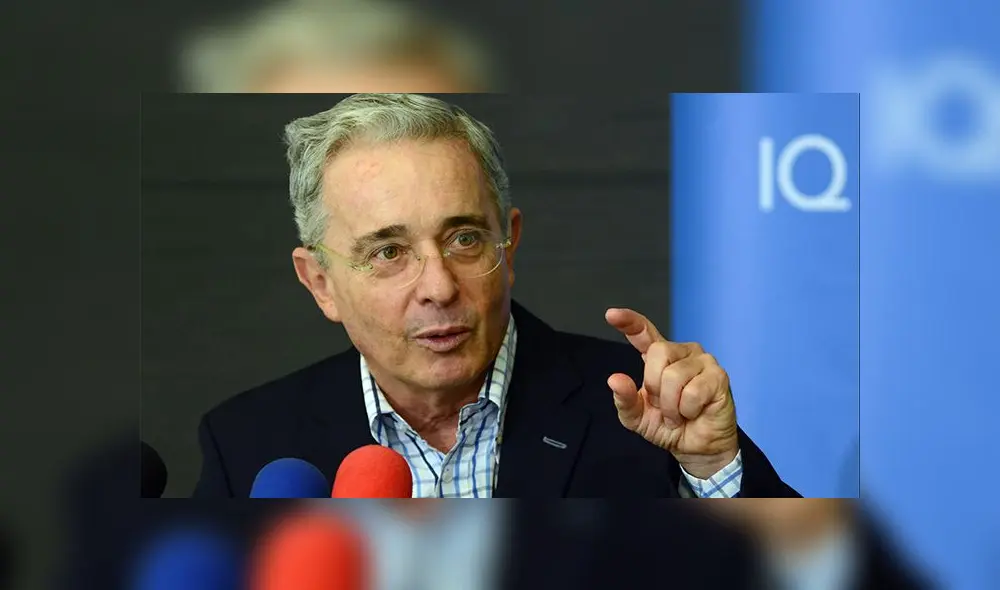 Exmandatario colombiano había renunciado hace unos días al Senado por otro proceso judicial. (Foto: EFE/Luis Eduardo Noriega A.) Exmandatario colombiano había renunciado hace unos días al Senado por otro proceso judicial. (Foto: EFE/Luis Eduardo Noriega A.)