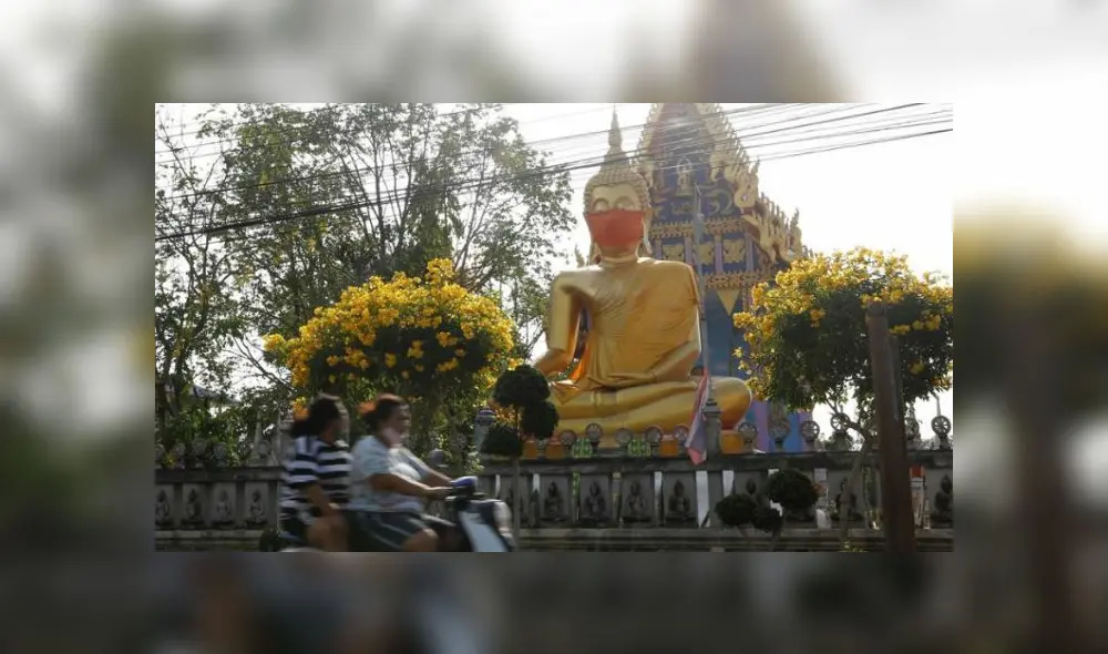 La iniciativa busca recordar la importancia de la mascarilla para frenar los contagios. Fuente: Efe.