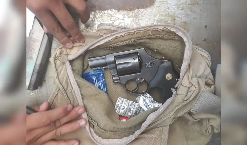 Piura: Policía captura a tres 'marcas' con armas y municiones