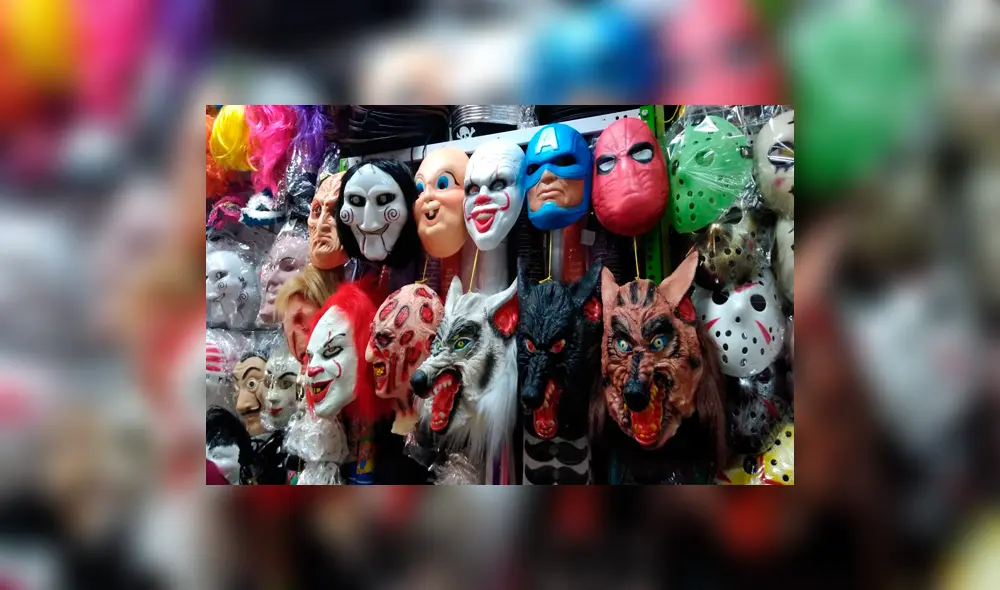 Máscaras de superhéroes así como de personajes de series son los más buscados. El margen de ganancia para los comerciantes es de casi S/ 3 soles. Máscaras de superhéroes así como de personajes de series son los más buscados. El margen de ganancia para los comerciantes es de casi S/ 3 soles.