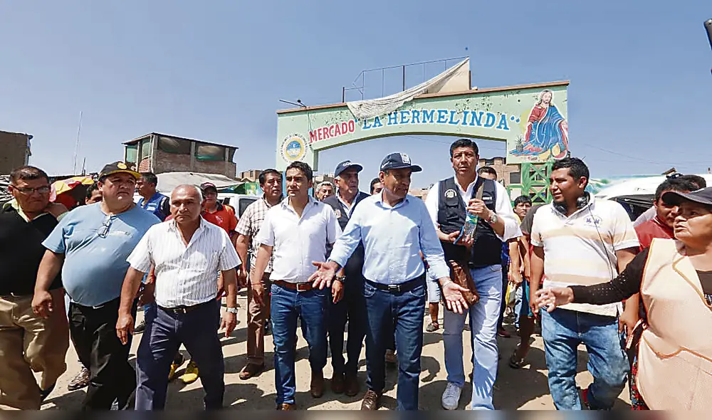 Alcalde descarta cierre total de mercado La Hermelinda, pero no de algunos sectores Alcalde descarta cierre total de mercado La Hermelinda, pero no de algunos sectores