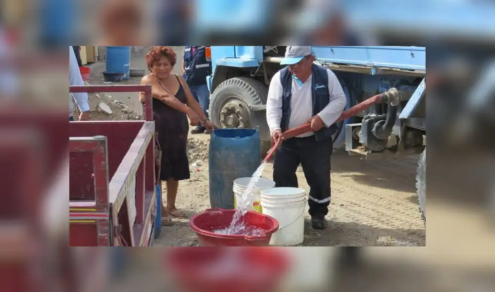 La Municipalidad dispuso agua a los más necesitados. Créditos: Cortesía. La Municipalidad dispuso agua a los más necesitados. Créditos: Cortesía.