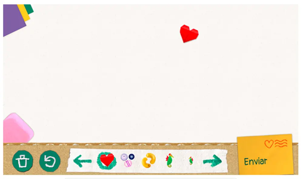 Lo primero que nos aparece en un lienzo en blanco que podemos cambiar a nuestro antojo. (Foto: Captura Google)