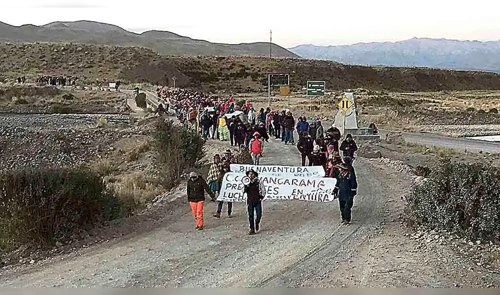 rechazo. Población de Orcompama amenazan con huelga.