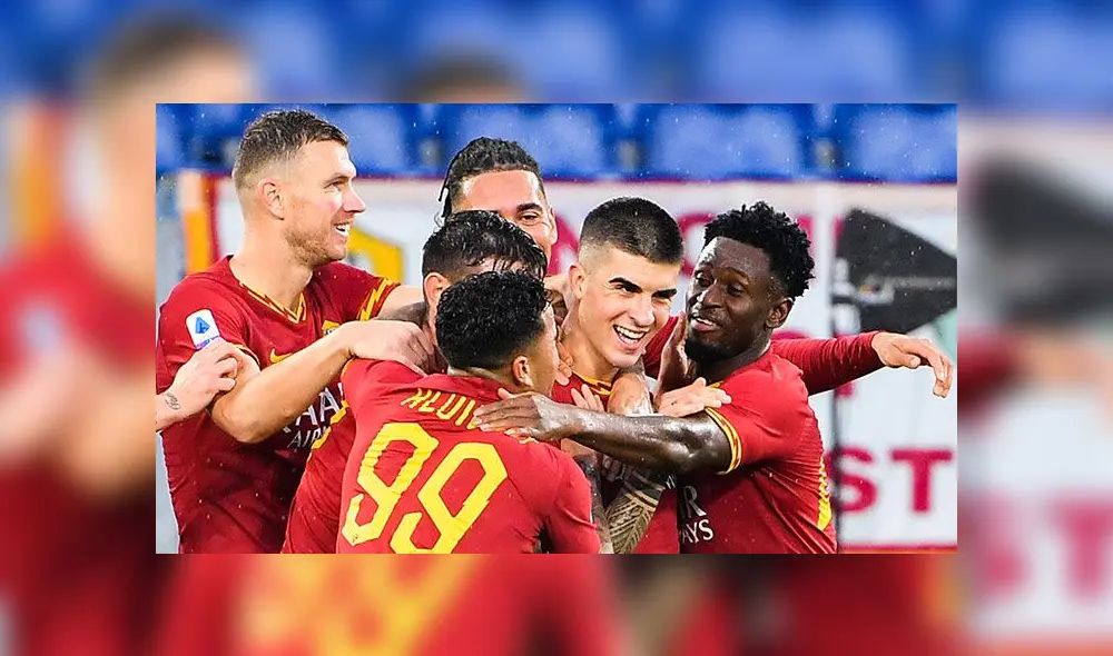 AS Roma en la Serie A de Italia. Foto: AFP