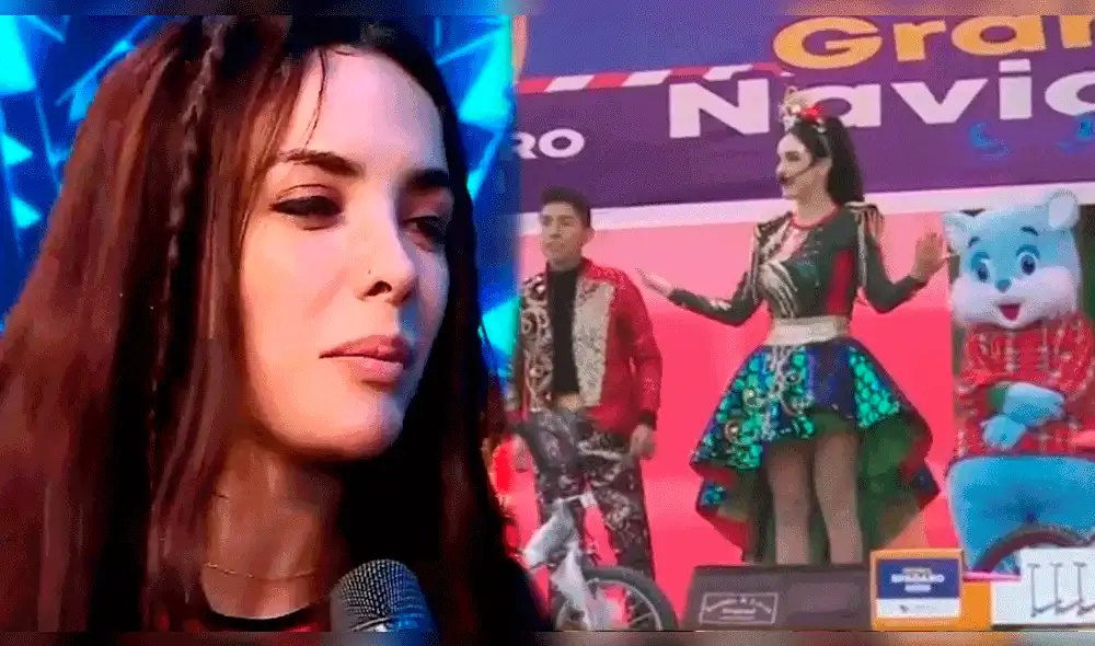 Rosángela Espinoza no hace caso a las críticas que recibe por los shows infantiles de navidad que hace. Foto: composición LR/América TV Rosángela Espinoza no hace caso a las críticas que recibe por los shows infantiles de navidad que hace. Foto: composición LR/América TV