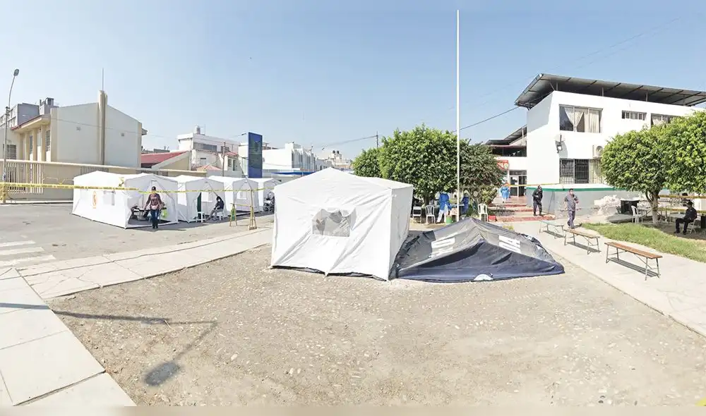 Hospital Sanidad de la Policía en Lambayeque. Hospital Sanidad de la Policía en Lambayeque.