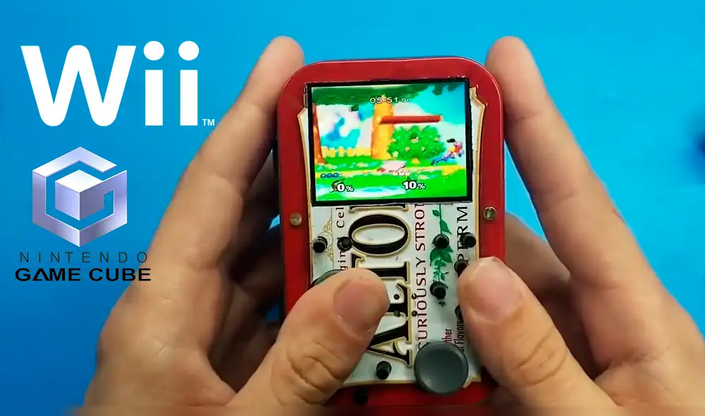 Crean una Nintendo Wii portable en una lata de mentas [VIDEO]