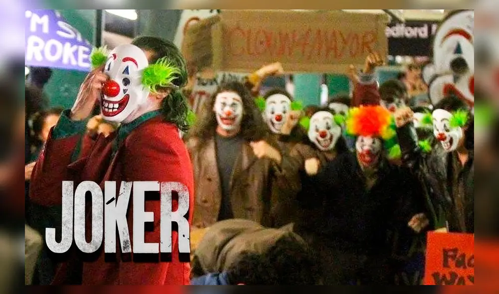 La multitud aparecida en la película son denominada como los Jokerz en los cómics.