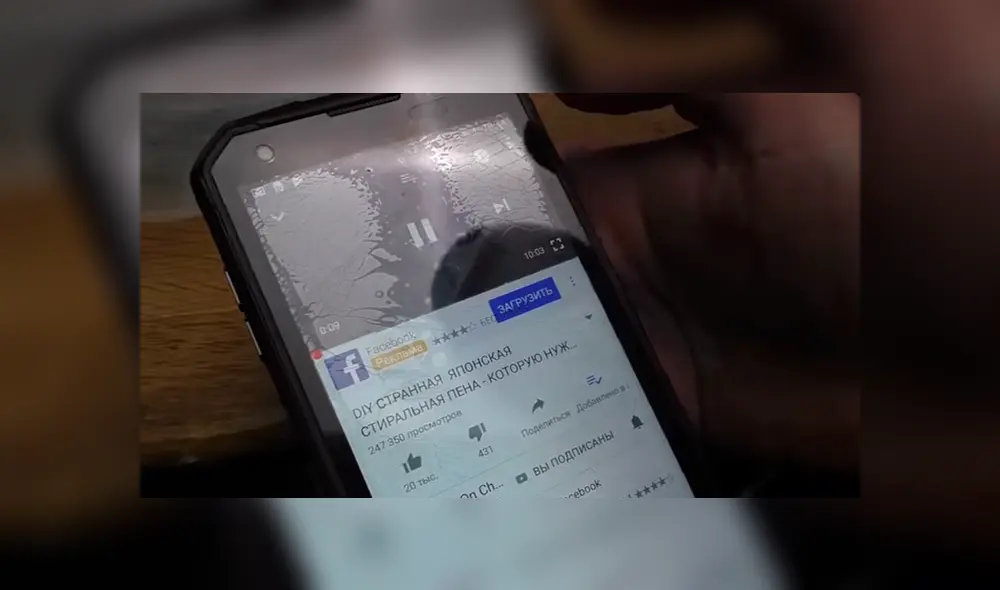 Desliza para ver el desenlace de este video viral de YouTube. Foto: Captura.