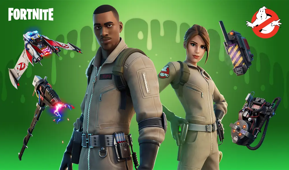 Los cazafantasmas llegaron a Fortnite. Foto: Epic Games