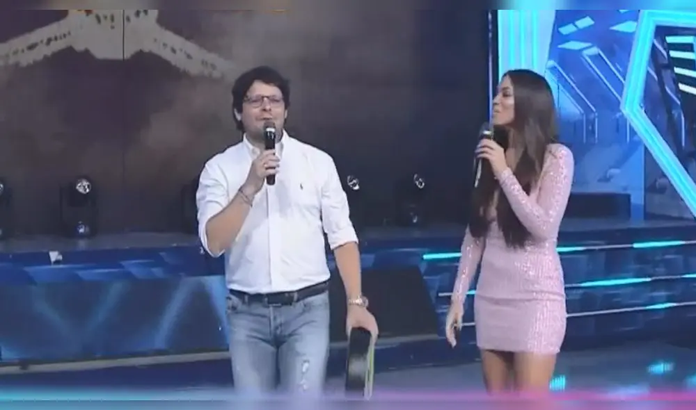 Antes de suspensión a Rosángela Espinoza, Jazmín Pinedo habló con productor de EEG Antes de suspensión a Rosángela Espinoza, Jazmín Pinedo habló con productor de EEG