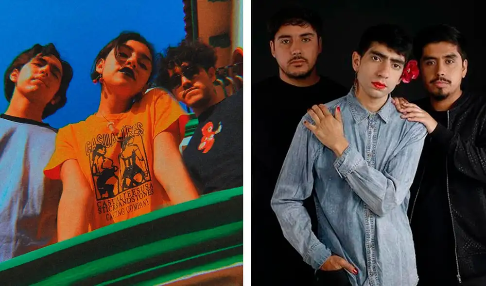 Bandas Santa Madero (Perú) y Planeta no (Chile) estrenan colaboración. Foto: composición La República/ Instagram fans Bandas Santa Madero (Perú) y Planeta no (Chile) estrenan colaboración. Foto: composición La República/ Instagram fans