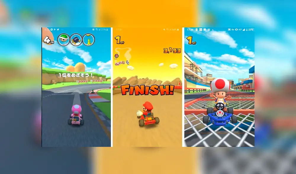 Mario Kart Tour: más capturas del juego para Android e iOS con posible fecha para junio [VIDEO]