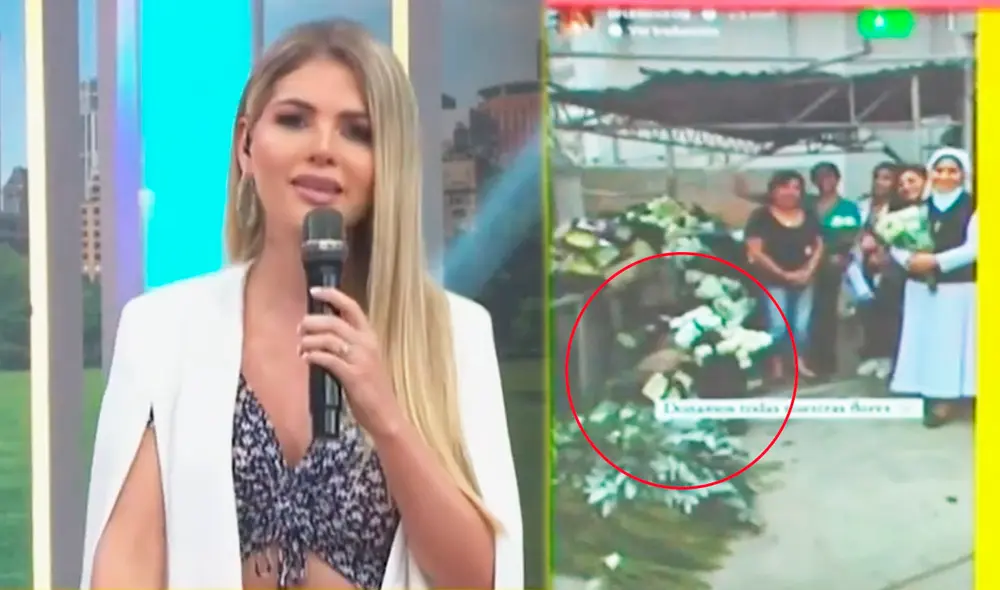 Brunella Horna reapareció en “América hoy” tras suspender su boda con Richard Acuña. Foto: capturas América TV