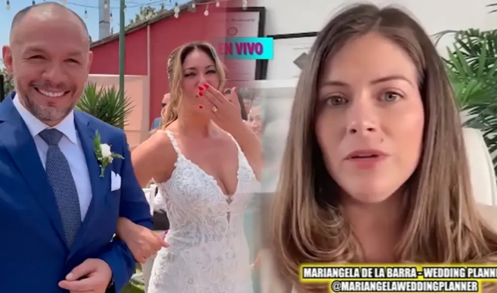 Tilsa Lozano no habría usado canje en la celebración de su boda con Jackson Mora. Foto: composición/captura Willax/difusión