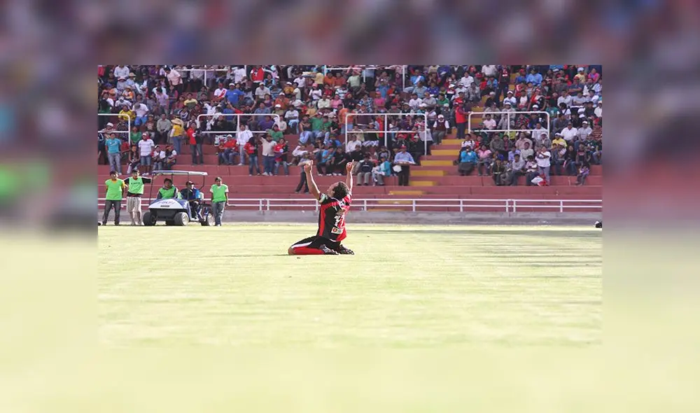 Gracias  Dios por su gol y el transitorio empate ante Alianza Lima