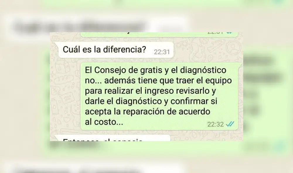 WhatsApp: pide ayuda a técnico para que arregle gratis su laptop, pero fue 'troleado' [FOTOS]