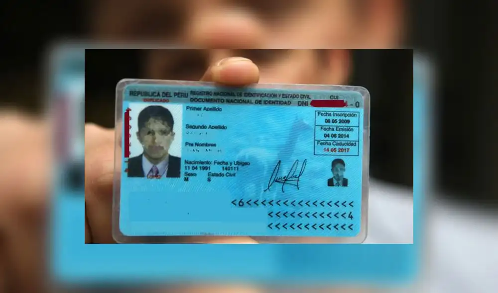 Reniec: conoce los pasos para cambiar el DNI amarillo por el azul
