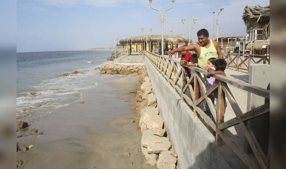 Piura: demolerán el malecón de Máncora por grave deterioro Piura: demolerán el malecón de Máncora por grave deterioro