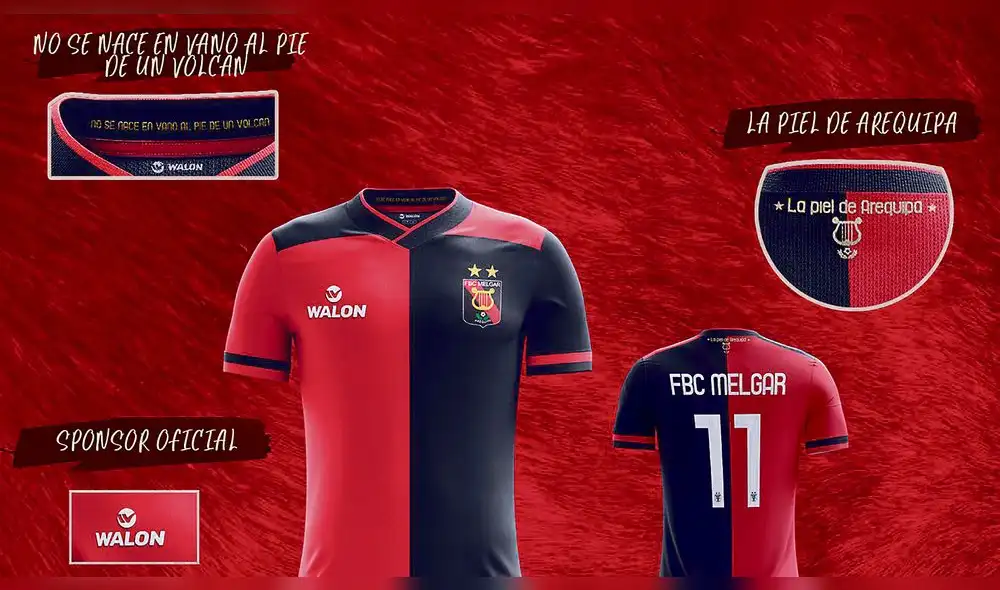 La nueva camiseta de Melgar La nueva camiseta de Melgar