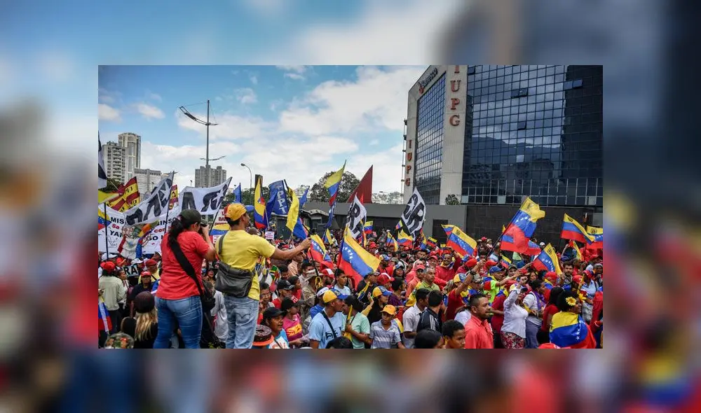 Crisis en Venezuela. Foto: AFP. Crisis en Venezuela. Foto: AFP.