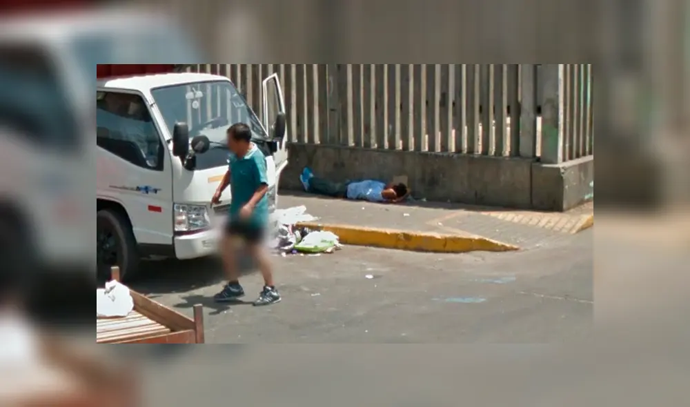 Google Maps: cámaras captan a peruano protegiéndose de insólita forna de los rayos del sol [FOTOS]
