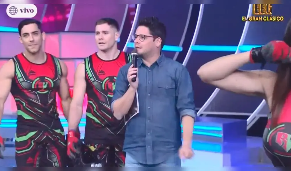 Gian Piero Díaz se ofusca en Esto es Guerra