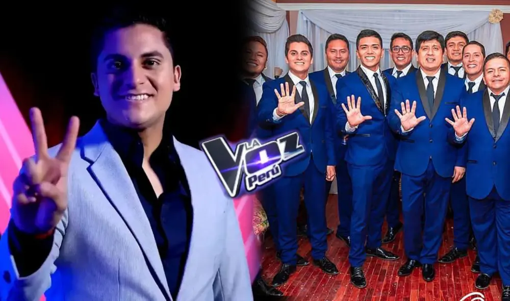 Cantante Luis Manuel Valdiviezo, integrante del Grupo 5 sorprende al presentarse en el programa "La voz Perú". Foto: composición LR/ Instagram Cantante Luis Manuel Valdiviezo, integrante del Grupo 5 sorprende al presentarse en el programa "La voz Perú". Foto: composición LR/ Instagram