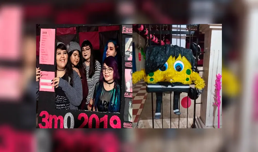 Desliza para ver los detalles de esta fiesta que se viralizó en Facebook. Foto: Captura.