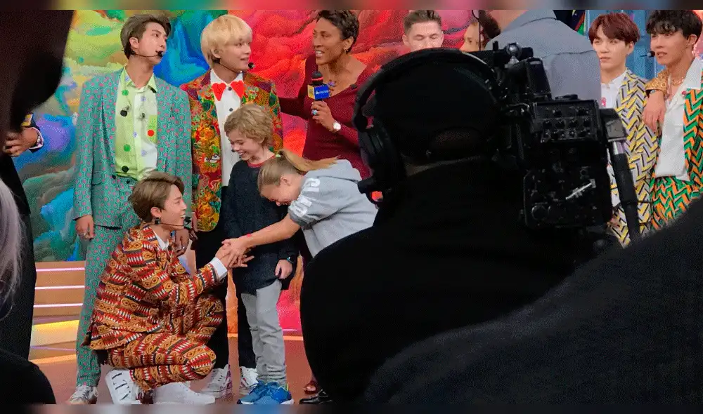 Niña se emociona al ver a BTS en vivo y reacción de Jimin se robó todas las miradas