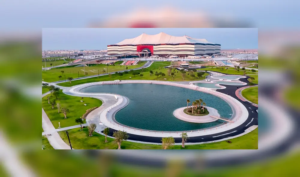 La construcción del estadio Al Bayt está en un 80%. Este recinto será una de las sedes del Mundial Qatar 2022. La construcción del estadio Al Bayt está en un 80%. Este recinto será una de las sedes del Mundial Qatar 2022.