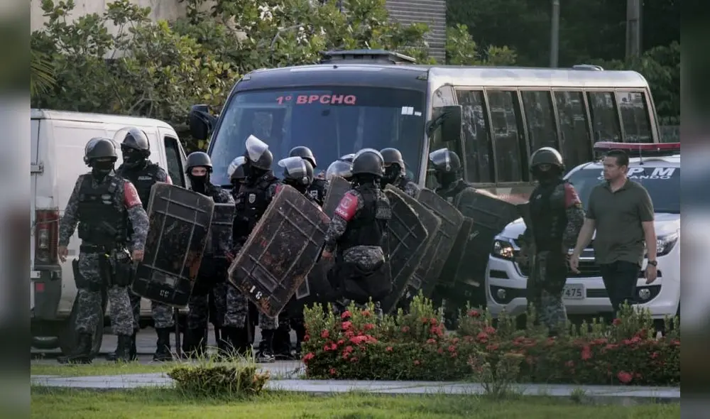 Enfrentamiento dejó 57 muertos, informaron autoridades este martes. Foto: AFP. Enfrentamiento dejó 57 muertos, informaron autoridades este martes. Foto: AFP.