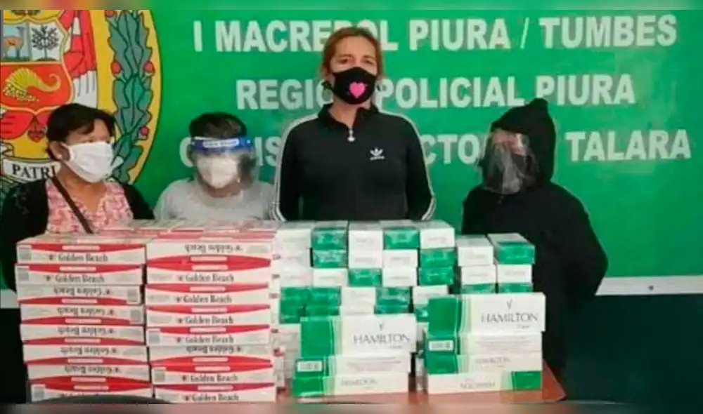 Decomisan cigarrillos de contrabando