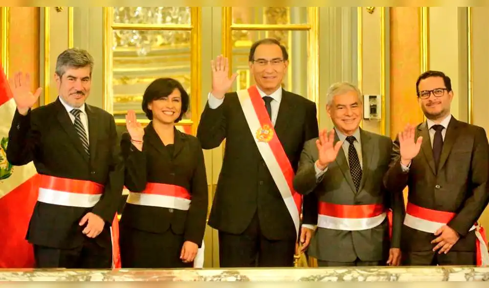 Presidente Vizcarra tomó juramento a ministros de Turismo, Trabajo y Cultura