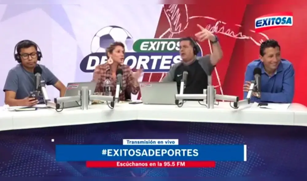 Gonzalo Núñez arremete contra Alexandra Hörler por opinar de fútbol sin haberlo jugado