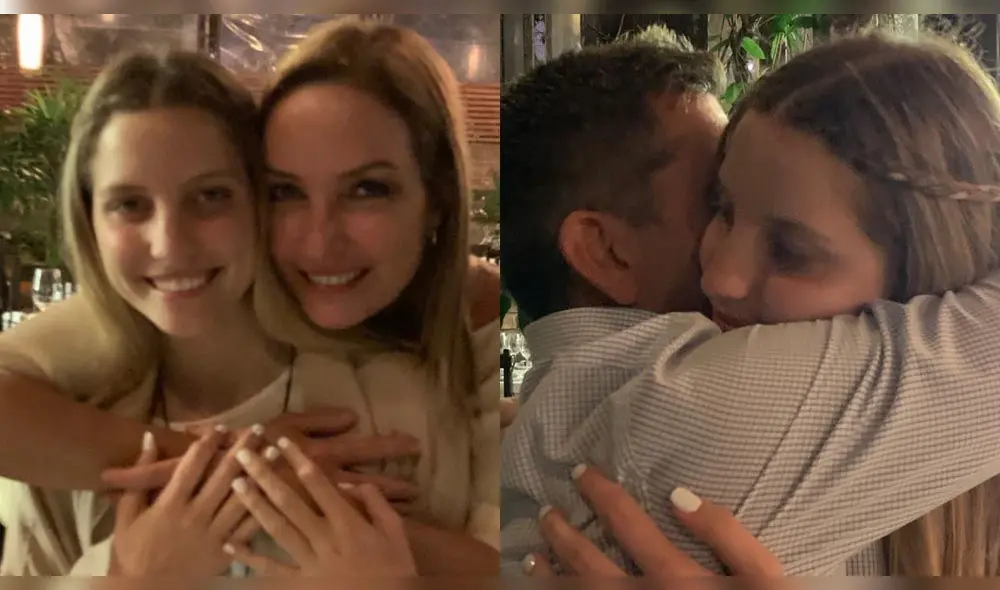 Christian Meier y Marisol Aguirre protagonizan emotivo reencuentro por su hija