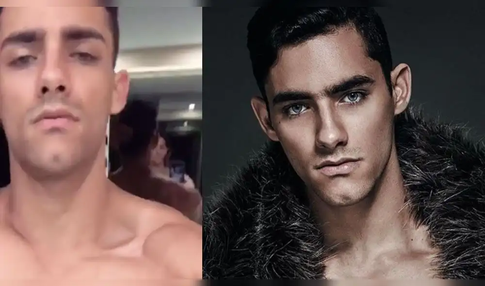 Austin Palao posa en toalla y enamora a mexicanas con atrevido video en baño