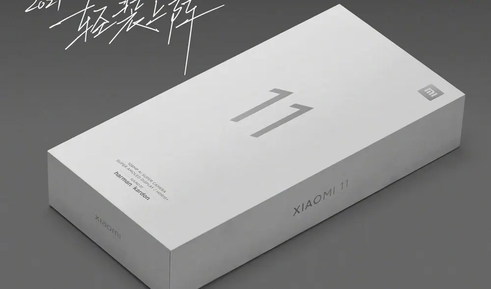 Existen dos versiones del Mi 11. Una que viene con cargador y otra que no lo incluye. Foto: Xiaomi Existen dos versiones del Mi 11. Una que viene con cargador y otra que no lo incluye. Foto: Xiaomi