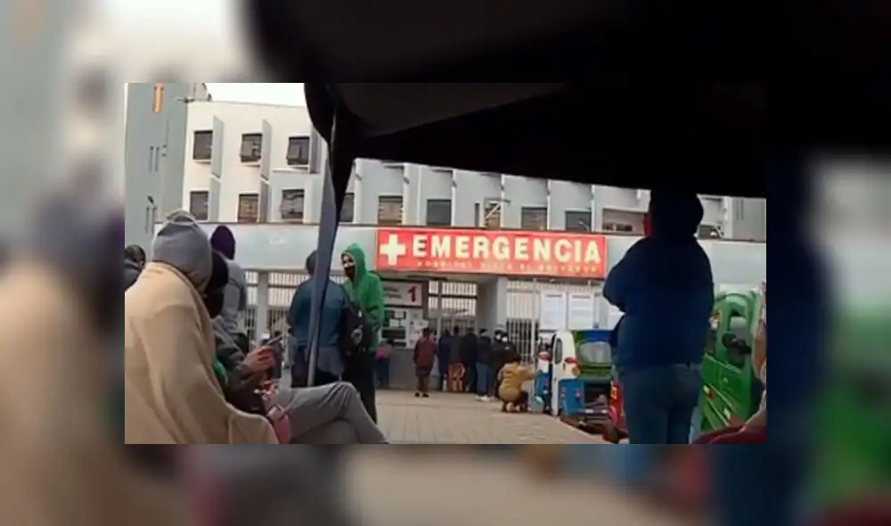 Hospital de Emergencias de VES luce colapsado por rebrotes del nuevo coronavirus. Créditos: Captura Latina. Hospital de Emergencias de VES luce colapsado por rebrotes del nuevo coronavirus. Créditos: Captura Latina.