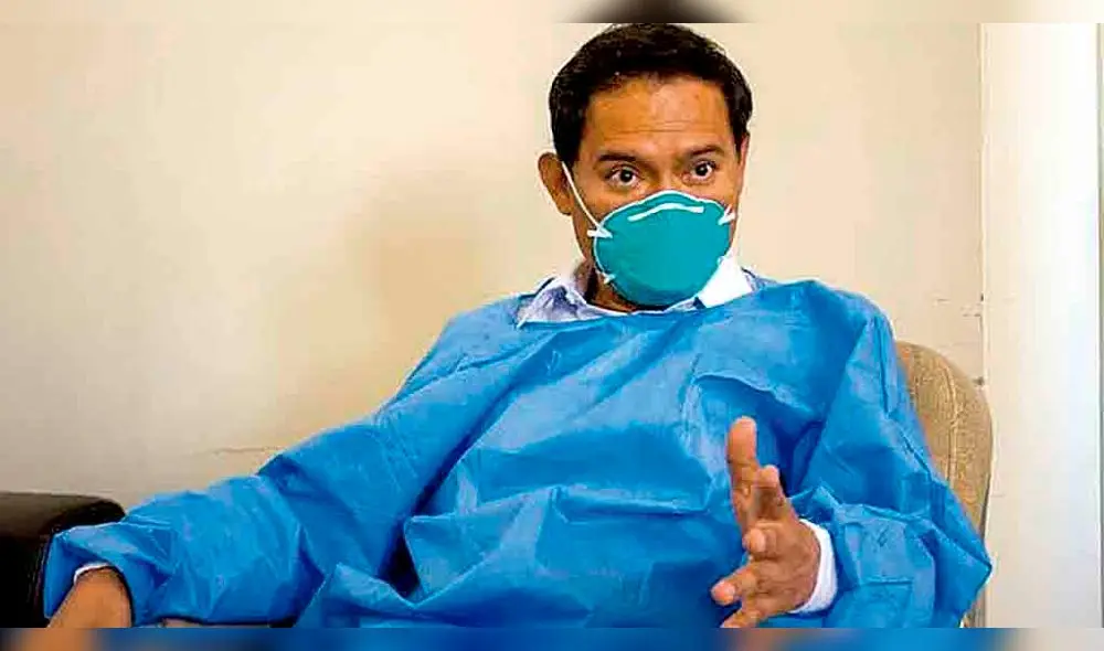 al borde del colapso. Richard Hernández admite que ya no hay camas UCI para atender a los pacientes graves.