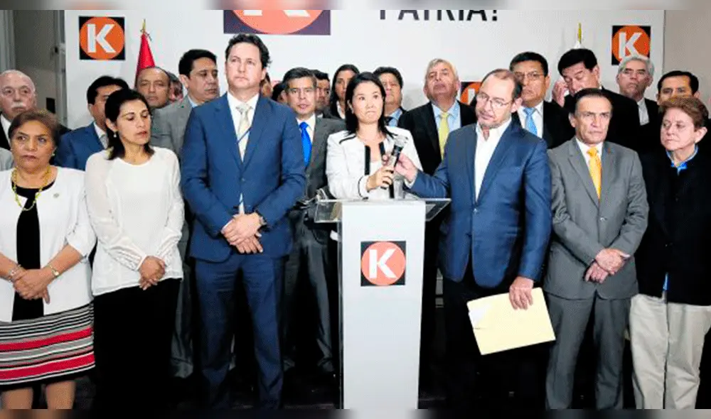 Keiko Fujimori dice que Fuerza Popular no tiene doble contabilidad