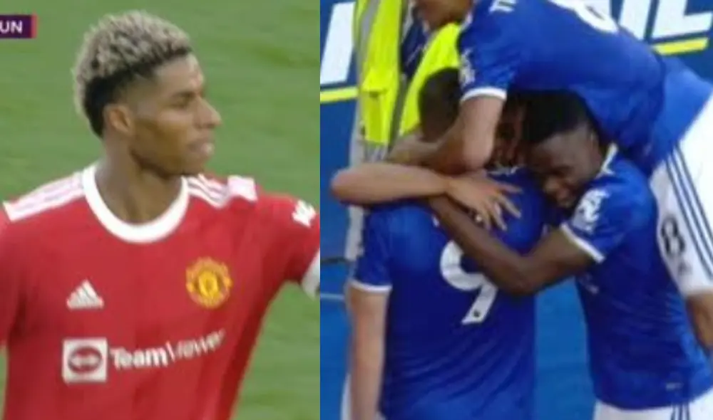 Goles de Rashford y Vardy. Foto: composición ESPN Goles de Rashford y Vardy. Foto: composición ESPN