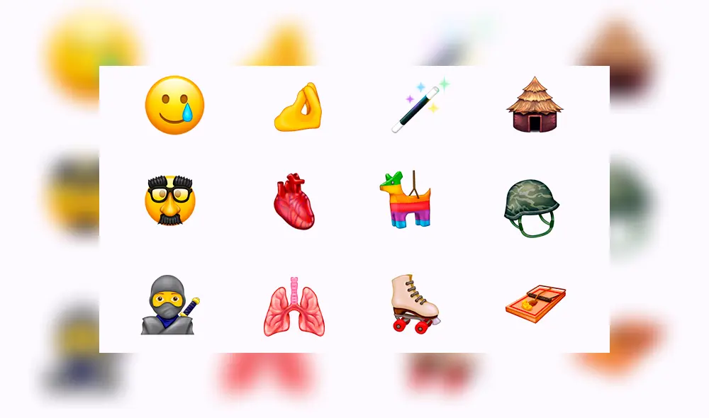 Los nuevos emojis que llegarán a WhatsApp.