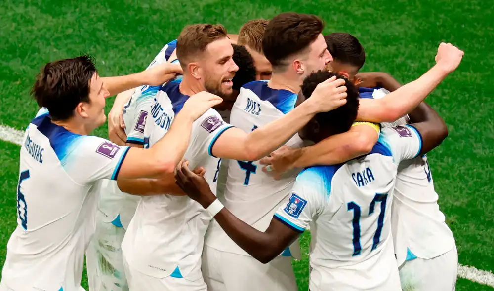 Inglaterra se impuso a Senegal y jugará los cuartos de final ante Francia en el Mundial Qatar 2022. Foto: EFE