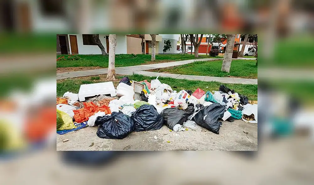 Basurales se acumularon en urbanizaciones y avenidas de Trujillo